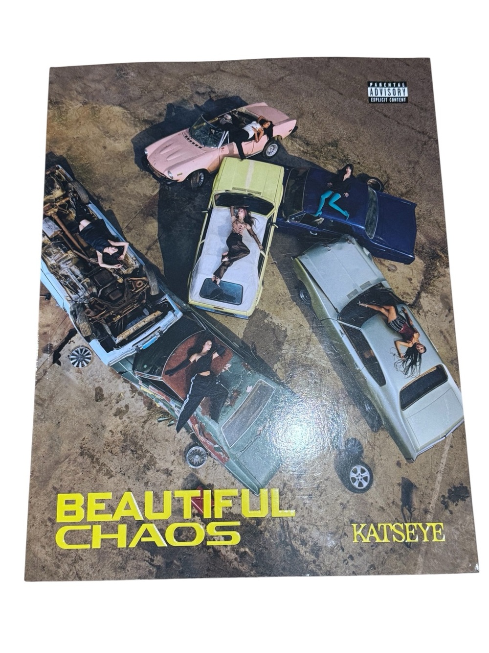 KATSEYE CD Album and Book BEAUTIFUL CHAOS